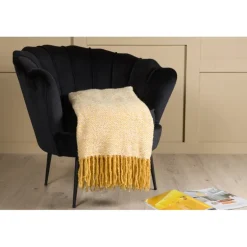 Toby Plaid - Hvid og - Gul