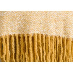 Toby Plaid - Hvid og - Gul