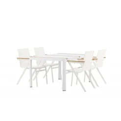 Togo Loungesæt - Havemøbelsæt - Natur,Hvid