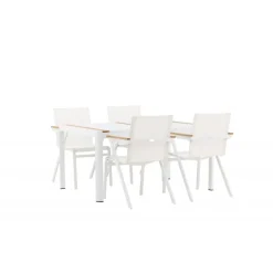 Togo Loungesæt - Havemøbelsæt - Natur,Hvid