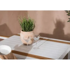 Togo Loungesæt - Havemøbelsæt - Natur,Hvid