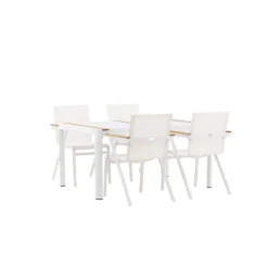 Togo Loungesæt - Havemøbelsæt - Natur,Hvid