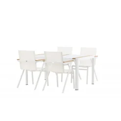 Togo Loungesæt - Havemøbelsæt - Natur,Hvid