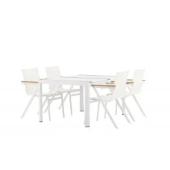 Togo Loungesæt - Havemøbelsæt - Natur,Hvid