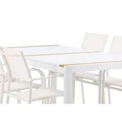 Togo Santorini t Loungesæt - Havemøbelsæt - Natur,Hvid