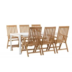 Togo t Loungesæt - Havemøbelsæt - Natur,Hvid