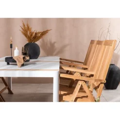 Togo t Loungesæt - Havemøbelsæt - Natur,Hvid