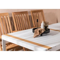 Togo t Loungesæt - Havemøbelsæt - Natur,Hvid