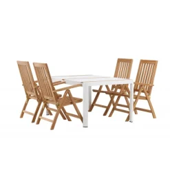 Togo t Loungesæt - Havemøbelsæt - Natur,Hvid