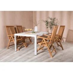 Togo t Loungesæt - Havemøbelsæt - Natur,Hvid