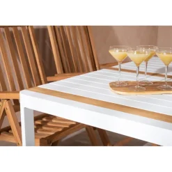 Togo t Loungesæt - Havemøbelsæt - Natur,Hvid