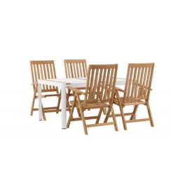 Togo t Loungesæt - Havemøbelsæt - Natur,Hvid