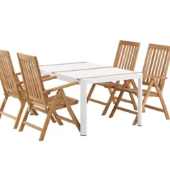 Togo t Loungesæt - Havemøbelsæt - Natur,Hvid