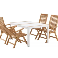 Togo t Loungesæt - Havemøbelsæt - Natur,Hvid