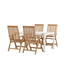 Togo t Loungesæt - Havemøbelsæt - Natur,Hvid