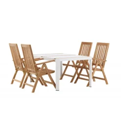 Togo t Loungesæt - Havemøbelsæt - Natur,Hvid