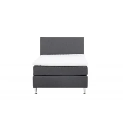 Toledo kontinentalseng 120x200 - Mørkegrå