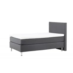 Toledo kontinentalseng 120x200 - Mørkegrå