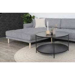 Torino Lounge Sofa lysegrå venstrevendt