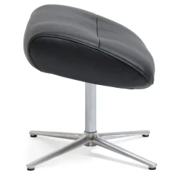 Torsten Lænestol Semianilin læder - Sort