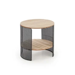 TRAFICA, sofabord, Naturlig - Sort