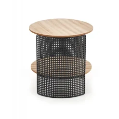 TRAFICA, sofabord, Naturlig - Sort