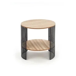 TRAFICA, sofabord, Naturlig - Sort