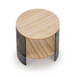 TRAFICA, sofabord, Naturlig - Sort