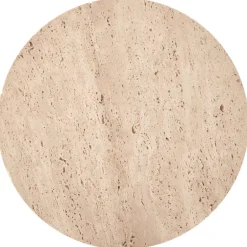 TRAVERSO sofabord, farve travertin / Hvid