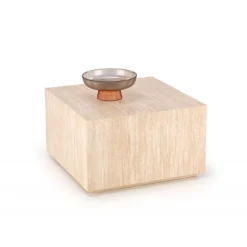 TRAVERTINO KWADRAT sofabord, travertin