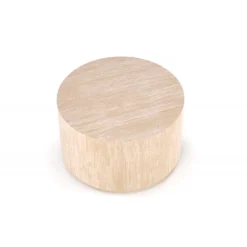 TRAVERTINO OKR?G?A sofabord, travertin