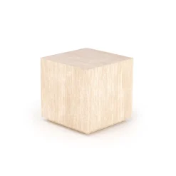 TRAVERTINO_S KWADRAT sofabord, travertin