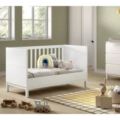 Tremmeseng 70 x 140 cm – Eva, hvid