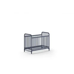 Tremmeseng Bronxx baby seng 60 × 120 cm – denimblå