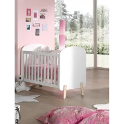 Tremmeseng Kiddy – 60 × 120 cm, hvid