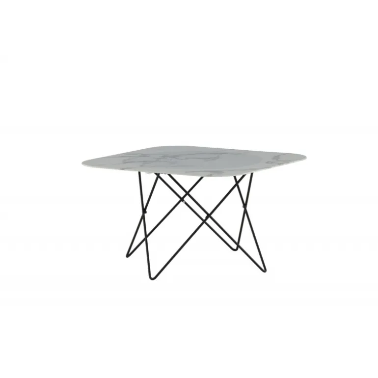 Tristar Sofabord - Sort og Hvid