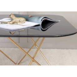 Tristar Sofabord - Sort og Messing