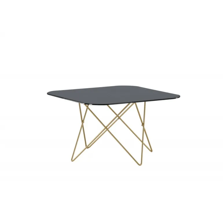 Tristar Sofabord - Sort og Messing