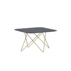 Tristar Sofabord - Sort og Messing