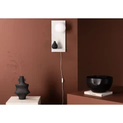 Troyes Belysning - Lysegrå og Hvid