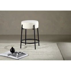 Tucson Barstol - Sort og Hvid