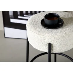 Tucson Barstol - Sort og Hvid