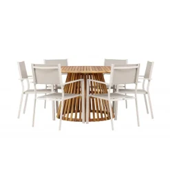 Tucuman Rund Loungesæt - Havemøbelsæt