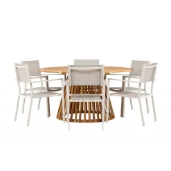 Tucuman Rund Loungesæt - Havemøbelsæt