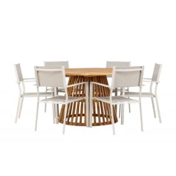 Tucuman Rund Loungesæt - Havemøbelsæt