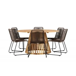 Tucuman Rund Loungesæt - Havemøbelsæt