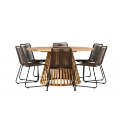 Tucuman Rund Loungesæt - Havemøbelsæt