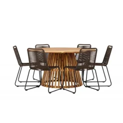 Tucuman Rund Loungesæt - Havemøbelsæt