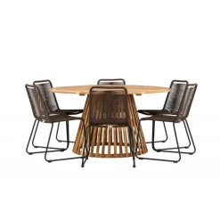 Tucuman Rund Loungesæt - Havemøbelsæt