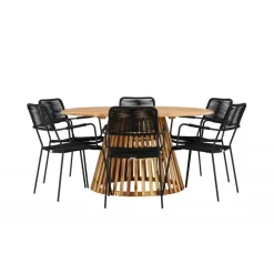 Tucuman Rund Loungesæt - Havemøbelsæt